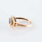 Bague Bague hexagonale Saphir Diamants 58 Facettes 1