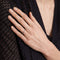 Bague 47 DINH VAN - Alliance carrée Diamants 58 Facettes DV0112-5