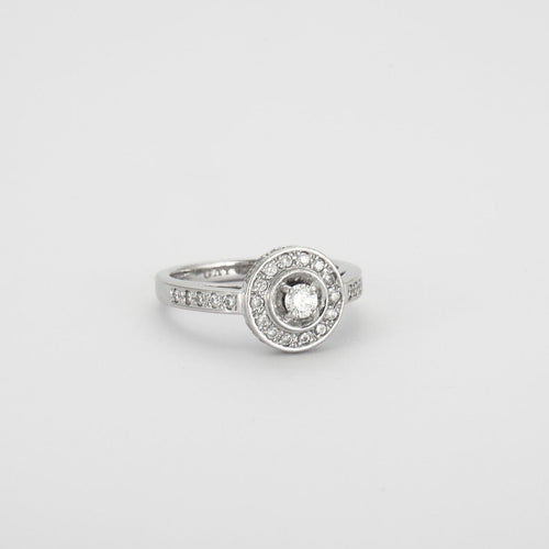 Bague 53 GAYUBO - Bague Solitaire ronde 58 Facettes DV0132-1