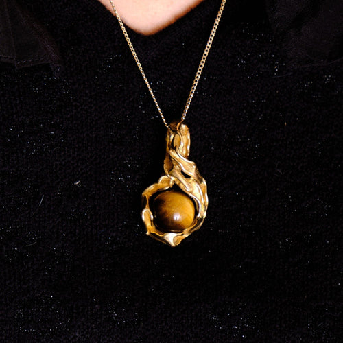 Pendentif GILBERT ALBERT - Ensemble Pendentif Or Jaune et Billes 58 Facettes DV0298-2