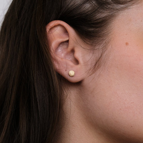 Boucles d'oreilles GINETTE NY - Clous d'oreilles Or jaune 58 Facettes DV0193-2