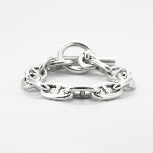 Bracelet HERMES - Bracelet "Chaîne d'Ancre" Moyen Modèle 58 Facettes DV0414-1