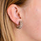 Boucles d'oreilles HERMES - Paire de boucles d'oreilles maille tressée 58 Facettes DV0269-1