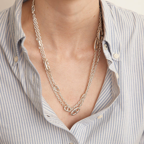 Collier HERMES - Sautoir Farandole 58 Facettes DV0142-1