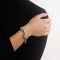 Bracelet HERMES- Bracelet Chaîne d'Ancre TGM 58 Facettes DV0365-16
