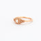 Bague 53 MAUBOUSSIN - Bague "Un Automne 1930 n°2", Or Rose et Diamants 58 Facettes DV0448-1