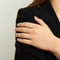 Bague 56 MAUBOUSSIN - Bague Capsule d'émotion saphir orange 58 Facettes DV0181-1
