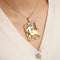 Pendentif Pendentif motif équestre Diamants Emeraudes 58 Facettes DV0156-1