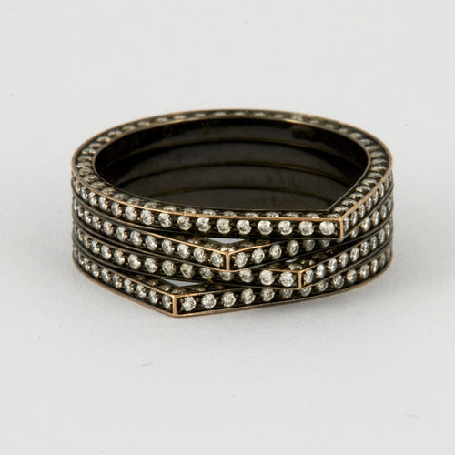 Bague 52 REPOSSI - Bague Antifer Diamants 58 Facettes DV0317-1