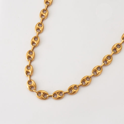 Collier Sautoir maillons Grains de café 58 Facettes DV0178-7