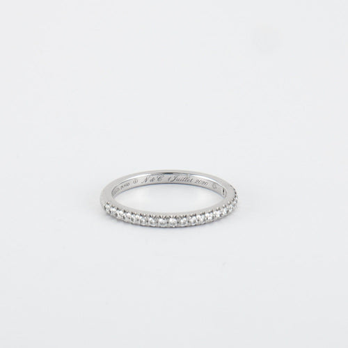Bague 51 TIFFANY & CO - Alliance Eternité 58 Facettes DV0194-2