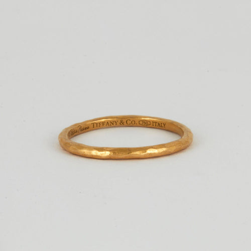 Bague 58 TIFFANY & Co - Paloma Picasso - Alliance Or Jaune 58 Facettes DV0315-6