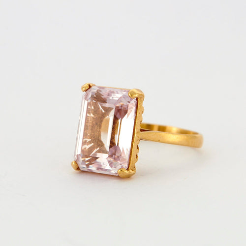 Bague 52 Bague Améthyste Or Jaune 58 Facettes DV0222-25
