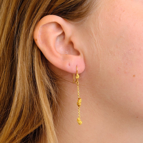 Boucles d'oreilles Boucles d'oreilles Pépites d'or 58 Facettes DV0222-13
