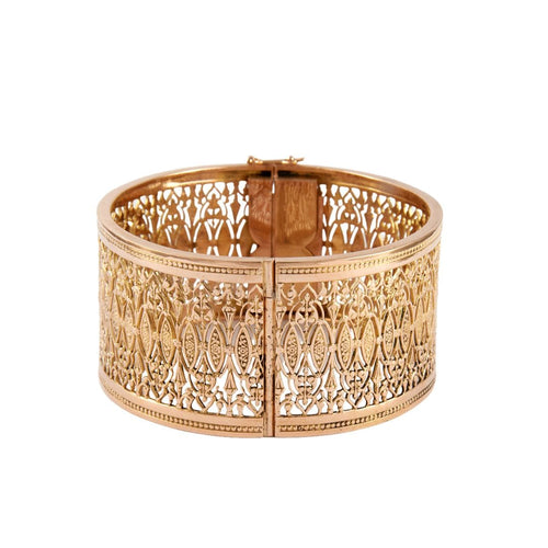 Bracelet Bracelet manchette filigrané 58 Facettes