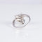 Bague Bague Solitaire 3 diamants 58 Facettes 1