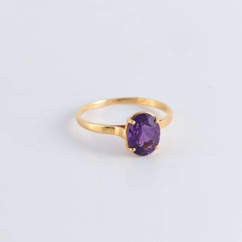 Bague 52 Bague Solitaire Améthyste 58 Facettes FM73
