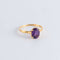 Bague 52 Bague Solitaire Améthyste 58 Facettes FM73