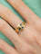 Bague Bague Trois Saphirs 58 Facettes B0381