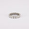 Bague Alliance tour complet en or gris, diamants 58 Facettes