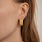 Boucles d'oreilles 2cm x 1cm / Jaune / Or 750 Boucles d'oreilles Saphirs jaune 58 Facettes 190057R