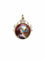 Pendentif Pendentif vintage émail de Limoges en or jaune 58 Facettes