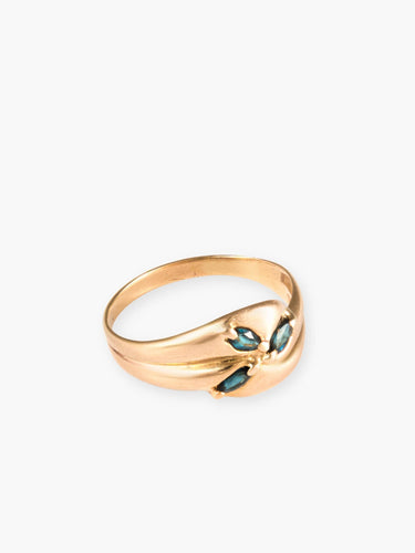 Bague Bague Trois Saphirs 58 Facettes B0381