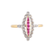 Bague 54 Bague marquise, époque Art Déco 58 Facettes