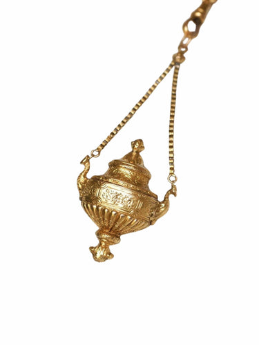 Pendentif Pendentif urne vinaigrette ancien 58 Facettes