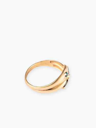 Bague Bague Trois Saphirs 58 Facettes B0381