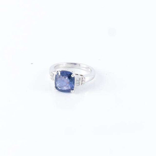 Bague Bague Saphir à changement de couleur 58 Facettes B1493