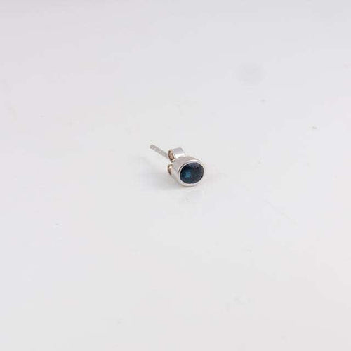 Boucles d'oreilles Clous d'oreilles Saphirs ovales 58 Facettes 1