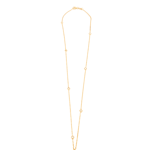Collier Collier Or jaune Diamants 58 Facettes