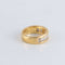 Bague 51 Demi-alliance Diamants taille baguette 58 Facettes FM71