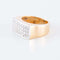 Bague Bague Chevalière pavage Diamants 58 Facettes 1