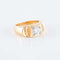Bague Bague Tank Diamant taille ancienne 58 Facettes 1