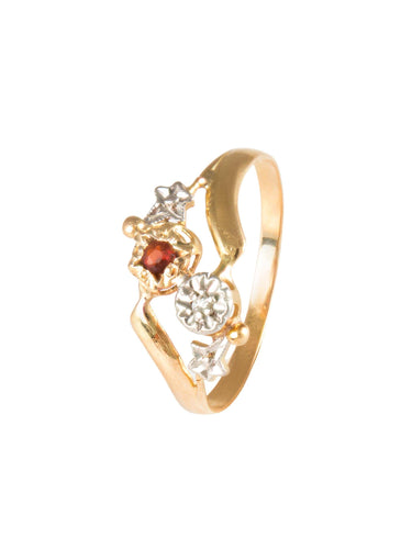 Bague 53 Bague Grenat Diamant 58 Facettes BO379
