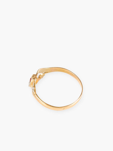 Bague 53 Bague Grenat Diamant 58 Facettes BO379