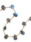 Collier Collier vintage pampilles labradorites, or et perles 58 Facettes
