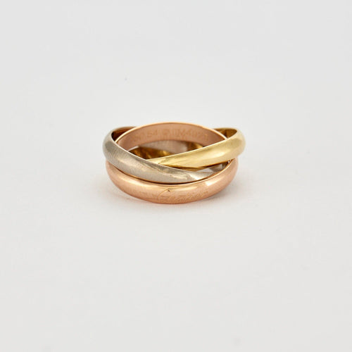 Bague 54 CARTIER - Bague Trinity classique 58 Facettes DV0472-2