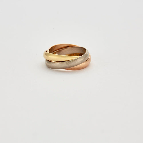 Bague 54 CARTIER - Bague Trinity classique 58 Facettes DV0472-2