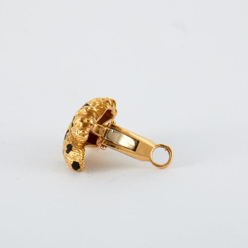 Boucles d'oreilles FRED - Boucles d'oreilles clips pattes de panthère 58 Facettes KZ17