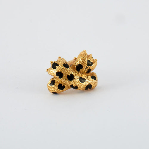 Boucles d'oreilles FRED - Boucles d'oreilles clips pattes de panthère 58 Facettes KZ17