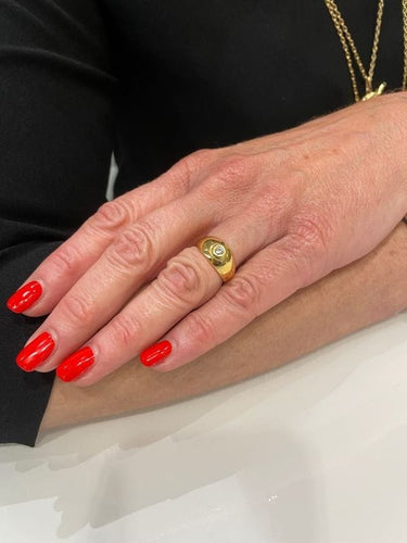 Bague 53 Jonc anglais diamant 58 Facettes 20251