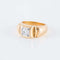 Bague Bague Tank Diamant taille ancienne 58 Facettes 1