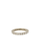 Bague Alliance américaine en or blanc et diamants 58 Facettes J68