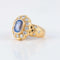 Bague Bague Marguerite Saphir Diamants Or jaune 58 Facettes
