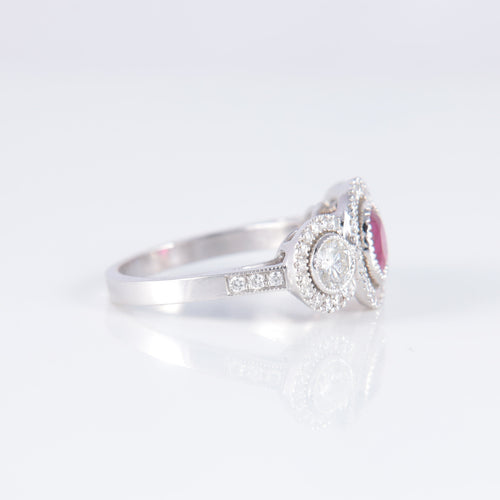 Bague Bague Rubis exceptionnel 58 Facettes 1