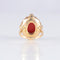 Bague Bague Corail Diamants 58 Facettes 0