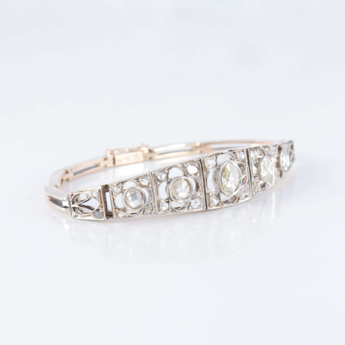 Bracelet Bracelet Art Déco Diamants 58 Facettes 1